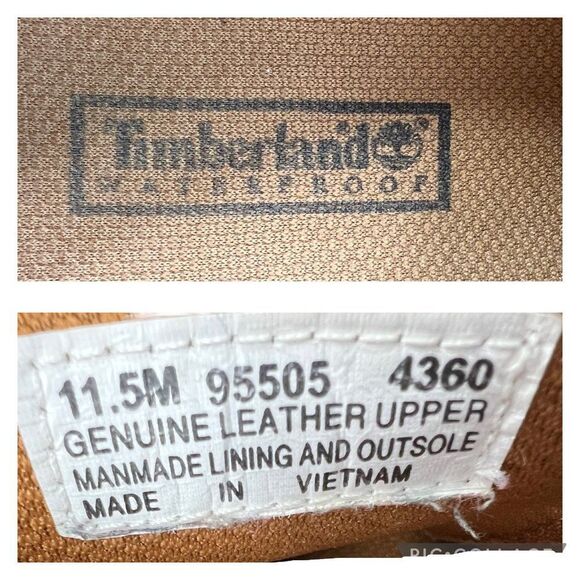 Timberland Men's Classic Waterproof Brown Leather Oxford  Size 11.5 - Picture 15 of 16